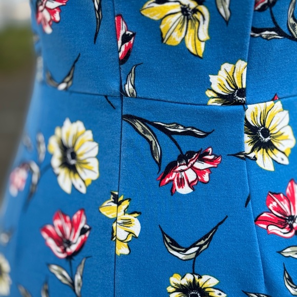 Lands' End Blue Halter Midi Dress for Casual Resort Wear - Picture 7 of 13